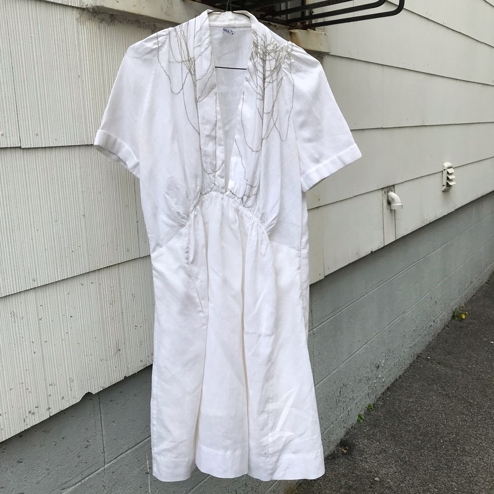 E.M.A. Dress With Chain Detailing